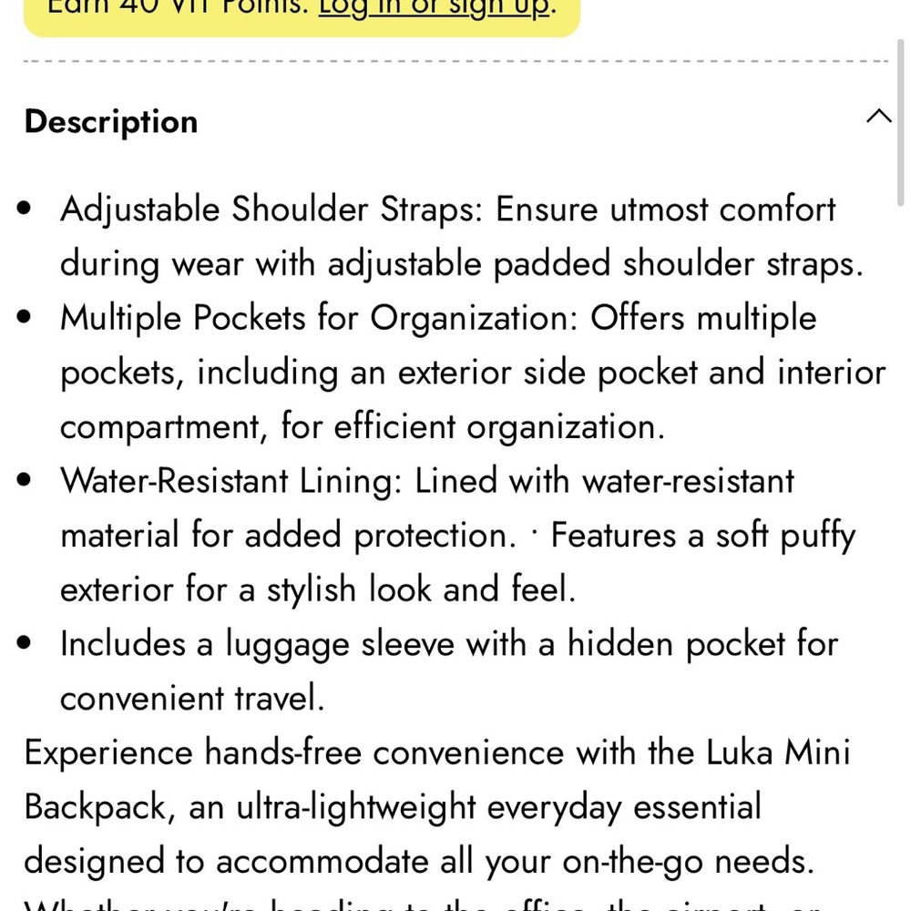 Calpak Luka Mini Backpack - Picture 6 of 7